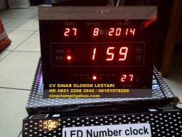 Lampu Jam Digital Kotak 188